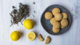 Chewy lemon and thyme cookies