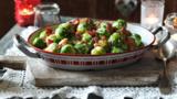 Creamed Brussels sprouts