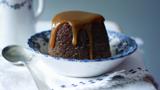 Easy sticky toffee pudding with toffee sauce