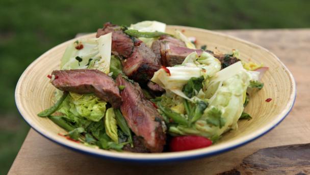 Highland beef salad