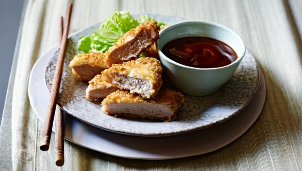 Tonkatsu pork