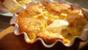 Apple and Cheshire cheese cobbler 