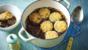 Beef cobbler with cheddar and rosemary scones 