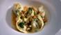 Ceps tortellini with roasted nuts and sage butter
