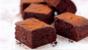 Lower-fat chocolate brownies