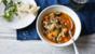 Healthy minestrone soup