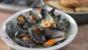Lemongrass and ginger mussels