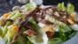 Lettuce, anchovy and egg salad with a creamy vinaigrette