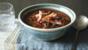 Low-fat bacon and lentil soup