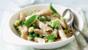 Penne with peas and beans