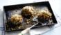 Vegetarian haggis stuffed mushrooms