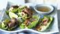 Vietnamese beef and lettuce wraps